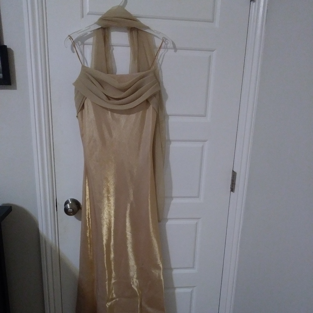 Eureka Golden Evening Dress